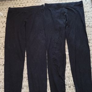 Pink brand 2 pais of Leggings size small